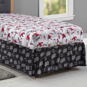Disney Incredibles Superhero Bed Skirt Children Kids